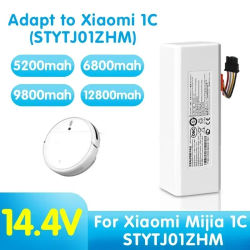 Para Xiaomi Robot batería 1C P1904-4S1P-MM Mijia Mi aspiradora barrido fregado Robot batería de repuesto 12800mAh