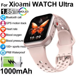 Reloj Inteligente para Mujer 2026, Ultra 2 SE, 1000mAh, Pantalla Táctil AMOLED de 1.85'', Llamadas Bluetooth, Compatible con iOS y Android, Ideal para Regalo