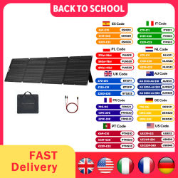 Panel Solar Plegable ALLPOWERS de 60/100/140/200W, Cargador Solar Móvil para Suministro de Energía, Generador Solar para Laptop, Pesca