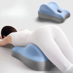 Almohada de cama ergonómica multifuncional, muebles de dormitorio, cojín de cintura de espuma viscoelástica, almohada para abdomen, almohada en forma de cuña