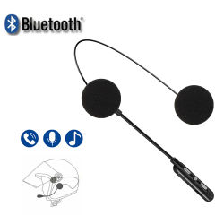 Auriculares Bluetooth 5,0 para casco de motocicleta, auriculares impermeables para Moto, auriculares estéreo inalámbricos con altavoz, auriculares manos libres para casco