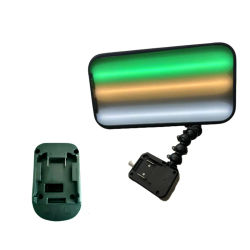 18v portátil inalámbrico 9 tiras LED luz de reparación de abolladuras de coche sin cargador de batería lámpara de abolladuras inalámbrica