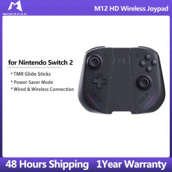 MOBAPAD M12 HD Gamepad inalámbrico con vibración para consola Switch 2, Joypad Bluetooth con joystick TMR para Nintendo Switch 2