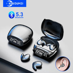 Auriculares invisibles para dormir, miniauriculares inalámbricos con Bluetooth 5,3, estéreo HiFi, deportivos, con reducción de ruido para XIAOMI