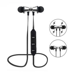 XT11 deportes correr auriculares Bluetooth auriculares inalámbricos magnéticos con micrófono auriculares estéreo de graves para todos los teléfonos