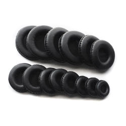 Almohadillas suaves de PU para auriculares, almohadillas de espuma de 45MM-110MM, cojines de 60mm y 70mm para Sony, AKG, Sennheiser, ATH, Philips
