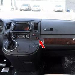 Adaptador de cargador USB para coche, enchufe para VW Multivan T5 2003-15, USB dual tipo C PD+QC3.0, cargador de coche, adaptador de corriente para cargar el teléfono.