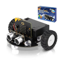 Robot Compatible con Microbit Robot DIY Kit de Coche Robot Programable