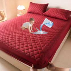 Funda de colchón impermeable antiácaros, Sábana bajera suave, cómoda y transpirable, no incluye funda de almohada