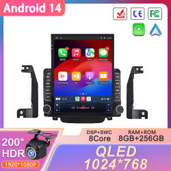 9,7 pulgadas Android 14 para Hyundai I30 Elantra GT 2012 - 2017 Radio de coche reproductor de vídeo Multimedia Monitor de navegación cabeza de pantalla