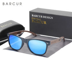 BARCUR-gafas de sol polarizadas para hombre, lentes de sol polarizadas con protección UVA y B, de buena calidad