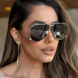 2025 gafas De Sol para mujer, gafas De Sol De aviación, gafas De Sol Retro para mujer, gafas De Sol para conducir, viajes al aire libre, gafas De Sol UV400