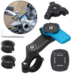 Soporte para Teléfono de Bicicleta, Soporte para Teléfono de Motocicleta, Abrazadera para Teléfono Celular en el Manillar, Clip para Teléfono de Bicicleta Eléctrica o Scooter