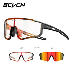 SCVCN gafas de sol fotocromáticas para deportes al aire libre, gafas de ciclismo para hombre, gafas de escalada MTB para mujer, gafas para conducir en bicicleta, nuevas