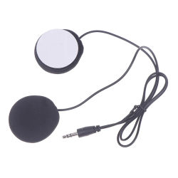 Para casco de motocicleta Cardo Freecom/Spirit, intercomunicador Bluetooth, micrófono de cable suave y altavoz de 3,5mm