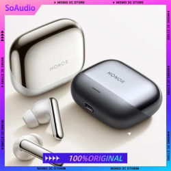 Para Honor Earbuds 4 en la oreja llamada reducción de ruido deporte impermeable de largo alcance Gaming auriculares Bluetooth de baja latencia