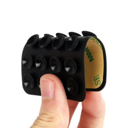 Soporte de Teléfono con Ventosa de Silicona Cuadrada Ultrafina, Adhesivo Antideslizante para Montaje en Pared, Accesorio para la Parte Posterior de la Carcasa del Teléfono