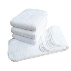10 Uds. Pañales de algodón para niños, pañales reutilizables lavables para bebés, cambiadores plegables para niños, accesorios