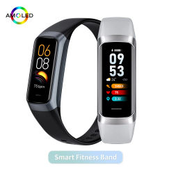 Reloj Inteligente AMOLED con Monitor de Temperatura Corporal, Reloj Deportivo, Resistente al Agua 3ATM, Correa de Reloj Inteligente para Hombre y Mujer, Compatible con IOS y Android 2026