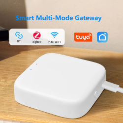 Tuya-Hub de enlace multimodo con Bluetooth, Control inalámbrico para hogar inteligente, Control por aplicación Smart Life, funciona con Alexa