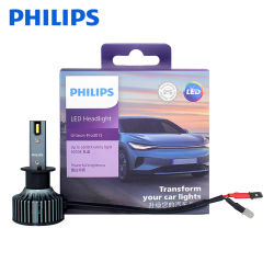 Philips LED H1 Ultinon Pro3015 12V/24V 6000K Lámparas LED para faros delanteros de automóvil de color blanco brillante, 2x