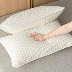 Funda de almohada de algodón anticómoda, capa de aislamiento de aceite para la cabeza, funda protectora para almohada, funda de almohada impermeable a prueba de sudor para el hogar