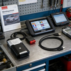Nuevo escáner OBD OBD2 para Delphis 2024, herramienta de diagnóstico automotriz USB Bluetooth para autos y camiones.
