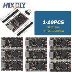1/5/10 Uds Nano V2.0 Bluetooth gestión de carga Pro Micro NRF52840 NRF52840 Placa de desarrollo Compatible