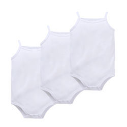 Kavkas Body para bebés y niños 100% algodón 1 pieza 2 piezas 3 piezas Sling Vest Diseño Ropa para recién nacidos