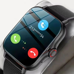 Reloj Inteligente 2026 con Teléfono Android, Pantalla a Color de 1.83 Pulgadas, Llamadas Bluetooth, Monitor de Oxígeno en Sangre/Presión Arterial, Reloj Inteligente para Mujer y Hombre A2435