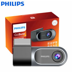 Philips frente WiFi coche 1080P HD controlador grabadora de vídeo USB coche DVR cámara grabación en bucle GoSure GS3201