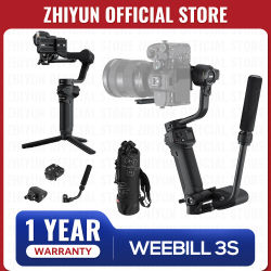 ZHIYUN Oficial Weebill 3S 3-Axis Cámara estabilizador cardán de mano Bluetooth de control de la luz de relleno para DSLR cámaras sin espejo