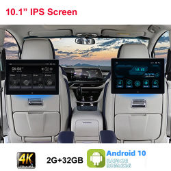 Monitor para reposacabezas de coche de 10,1 pulgadas, tableta PC Andriod 10 GPS Logge 4K WIFI, reproductor de vídeo, Monitor 2G + 32GB ROM Dash Andriod para coche