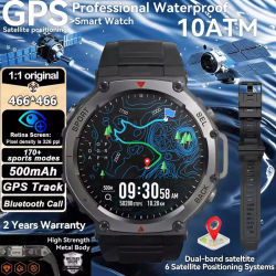 2025 nuevo para Xiaomi t-rex 3 Ultra GPS reloj inteligente 5 ATM impermeable incorporado de doble banda GNSS brújula militar deporte Smartwatch hombres