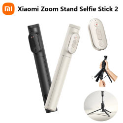 Xiaomi-Palo Selfie con soporte Zoom Original 2, control remoto compatible con Bluetooth 360 ° Selfie estable trípode portátil plegable giratorio