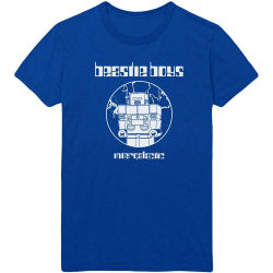 Camiseta con gráfico de robot intergaláctico de Beastie Boys, camiseta con estampado de hip hop de la vieja escuela 100% algodón, ropa de calle retro unisex de ciencia ficción