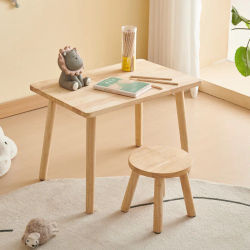 Mesa de estudio para niños, mesa de juguete para bebés, escritorio para estudiantes de primaria, mesa y silla para niños, silla ergonómica para niños, mesa y silla de madera maciza.