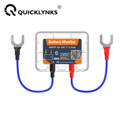 QUICKLYNKS BM6 12V Monitor de batería inalámbrico Bluetooth batería de coche control de salud aplicación monitoreo probador de batería para Android IOS