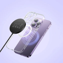 Cargador inalámbrico magnético de 15W, cargador rápido USB C para iPhone 13, 12, 11, 14, 15 Pro Max, Samsung S24, S23, Ultra Plus