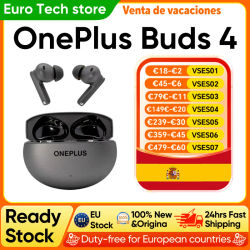 Original OnePlus Buds 4 versión Global reducción activa de ruido inalámbrico Bluetooth 5,4 Endphone dentro de la oreja calidad insignia impermeable
