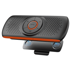 Altavoz Bluetooth para coche, reproductor de música inalámbrico con Clip de visera, para hablar con manos libres