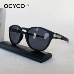 OCYCO ﻿ Gafas de sol redondas para deportes al aire libre, gafas de protección para conducir para hombres y mujeres, gafas de sol de moda Retro