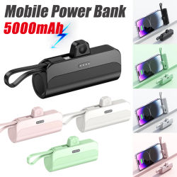 Banco de energía de 10000mAh, cargador portátil de carga rápida, batería externa de repuesto para teléfono, Mini PoverBank para iPhone16, Xiaomi, Samsung y Huawei