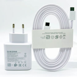 SAMSUNG 45W cargador súper rápido Original PD tipo C adaptador para Galaxy S24 Z Flip 6 Fold 5 4 3 S23 S22 Note20 Ultra Note 10 Plus