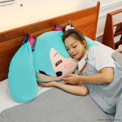Nueva Almohada de Anime de Hatsune Miku, Almohada de Descanso Matutino, Almohada Lumbar, Cojín de Muñeca Tatami, Juguete de Peluche, Regalo para Mujeres