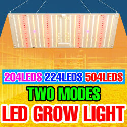 Tablero cuántico LED de espectro completo de 200W, luz de cultivo de plantas, semillas de flores, invernadero hidropónico interior, lámpara de cultivo de vegetales