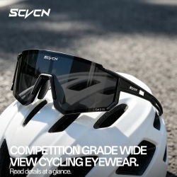 Gafas de Ciclismo Fotocromáticas SCVCN Sports UV400 MTB, Gafas de Sol para Hombre, Gafas de Ciclismo de Montaña, Gafas Protectoras