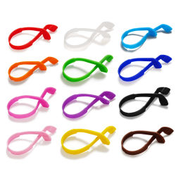 Correa de silicona para gafas para niños, banda para gafas de sol, soporte para cordón, banda de seguridad, retenedor de correa, cordón para gafas deportivas