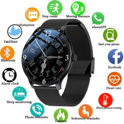 LXASFIT 2025 nuevo reloj inteligente Monitor de ritmo cardíaco durante el sueño salud Bluetooth hablar señoras deporte reloj inteligente para Android IOS