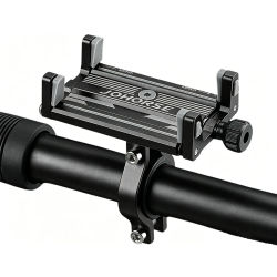 Soporte para teléfono de bicicleta, soporte antideslizante de aluminio para motocicleta, soporte ajustable para teléfono de bicicleta, accesorios para bicicleta